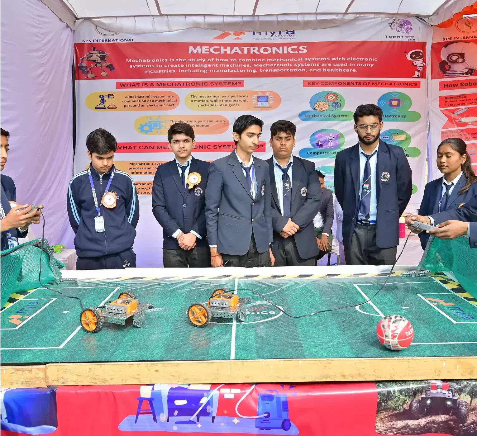 Robotic Soccer Match